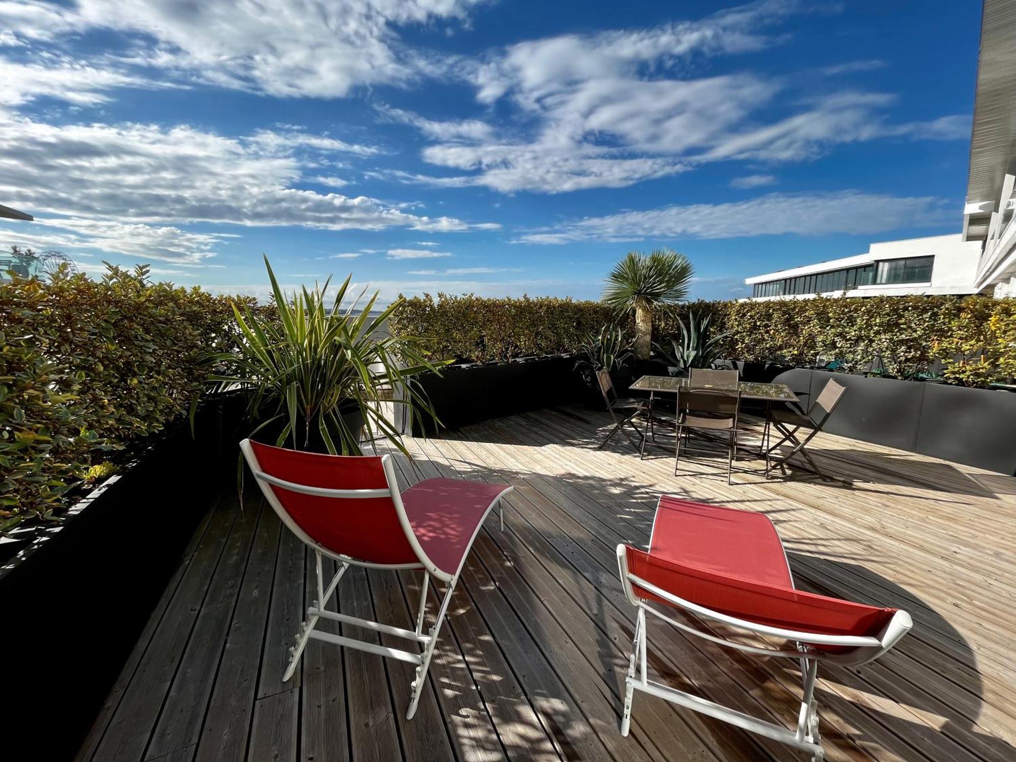 Le Sunrise - Panorama Sur L'Estuaire Apartment Роаян Екстериор снимка